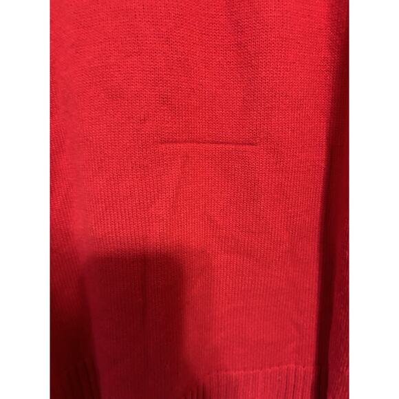 VTG White Stag Red Christmas Ugly Sweater Oversized Small Festive Holiday - Picture 8 of 8